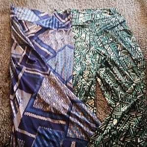Two Pair of Ladies Size X Large Comfy Slacks